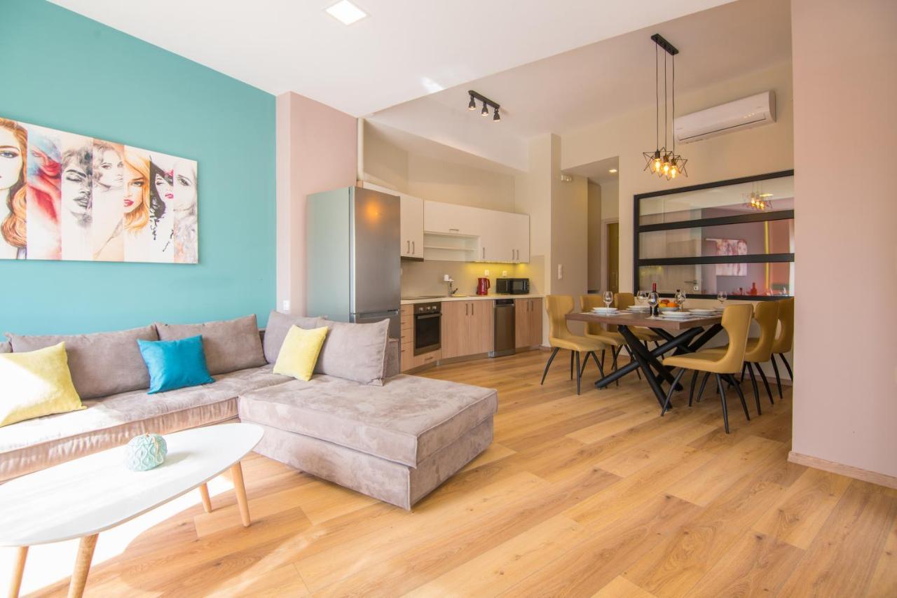 Family Luxury Apartment Ханья Экстерьер фото